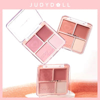 Thumbnail for Ueuiu Judy Doll Blush Contour Palette, 2 In 1 Blush Highlight Palette, Blush and Highlighter Makeup, Non-greasy, Lasting Sparkling, Sculpt the Face Makeup (#03 Lavender Ballet, 9g)