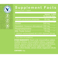 Thumbnail for The Vitamin Shoppe Liver Support with Milk Thistle - 80% Silymarin Antioxidant | Hepatic Health & Detox | 100 Tablets | Liver Wellness