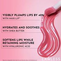 Thumbnail for Lawless Forget the Filler Lip Plumping Line Smoothing Gloss - Daisette - Premium Volumizing Lip Gloss with Natural Ingredients Designed to Plump, Firm, and Hydrate Lips 0.11 oz