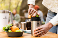 Thumbnail for Stanley Happy Hour Cocktail Shaker Set 20 oz | Bartender Kit for Camping and Travel | Cocktail Drink Mixing Set with 2 Cups | Insulated Stainless Steel | BPA-Free | Stainless Steel