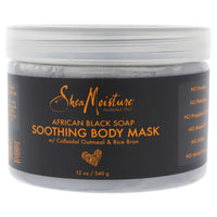 Thumbnail for Shea Moisture African Black Soap Soothing Body Mask By Shea Moisture for Unisex - 12 Oz Mask, 12 Ounce