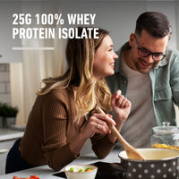 Thumbnail for Isopure Zero Carb 100% Pure Whey Isolate Protein Powder, Gluten Free, with Vitamins, Cookies & Cream, 25g Protein Per Serving, 7.5 Lbs, 110 Servings (Packaging May Vary)