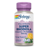 Thumbnail for Solaray Super Rhodiola Root Extract 500 mg VCapsules, 60 Count