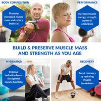 Thumbnail for BioTrust Ageless Muscle Builder - Creatine HMB Powder with Vitamin D3 & Betaine - Build & Preserve Naturally Declining Muscle Mass & Strength - Fruit Punch, 30 Servings