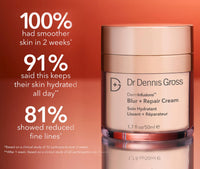 Thumbnail for Dr Dennis Gross DermInfusions Blur + Repair Cream, Instantly Blurs Fine Lines, Smooths Skin with Satin-Matte Finish, Visibly Plumps & Firms, Reduces Redness, and Improves Skin Elasticity, 1.7 Fl Oz