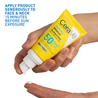 Thumbnail for CeraVe Invisible Mineral Sunscreen SPF 50, Face Sunscreen for Sensitive Skin With Zinc Oxide & Titanium Dioxide, Vitamin E + Niacinamide + Ceramides, Oil Free, Travel Size 1.62 oz