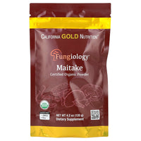 Thumbnail for California Gold Nutrition Fungiology®, Certified Organic Maitake Powder, 4.2 oz (120 g)