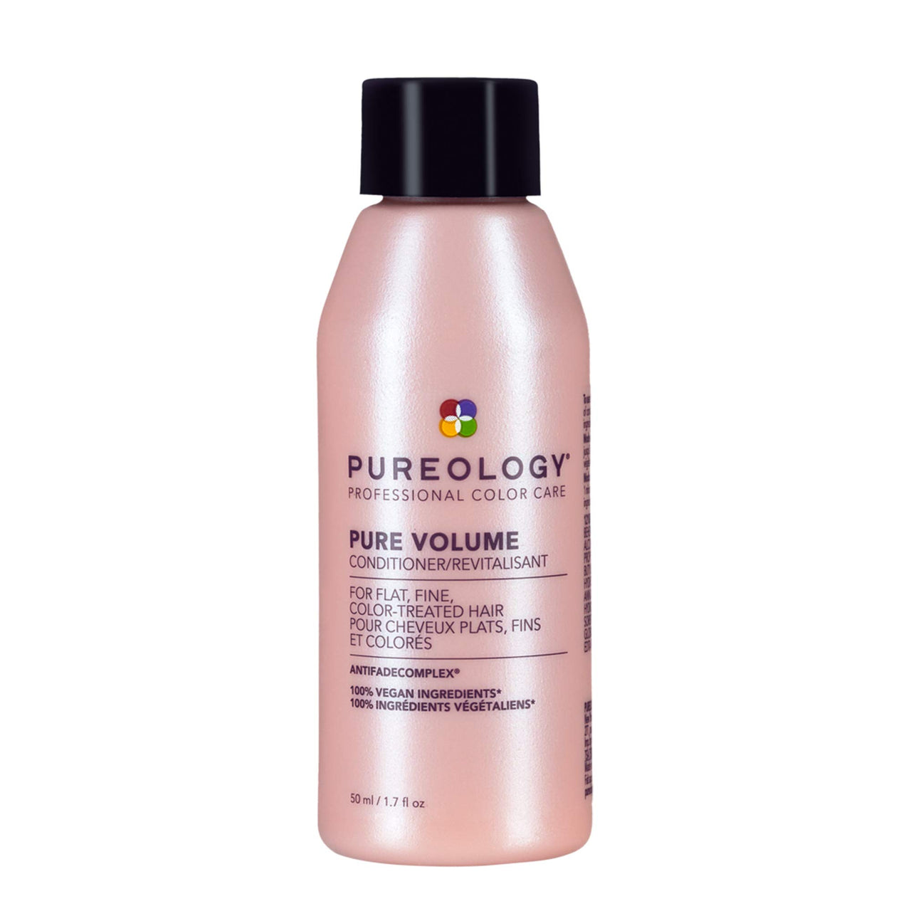 Pureology Pure Volume Conditioner - Enhances Volume and Movement, Lightweight Shampoo for Fine, Flat, Color Treated Hair, 1.7 Fl Oz