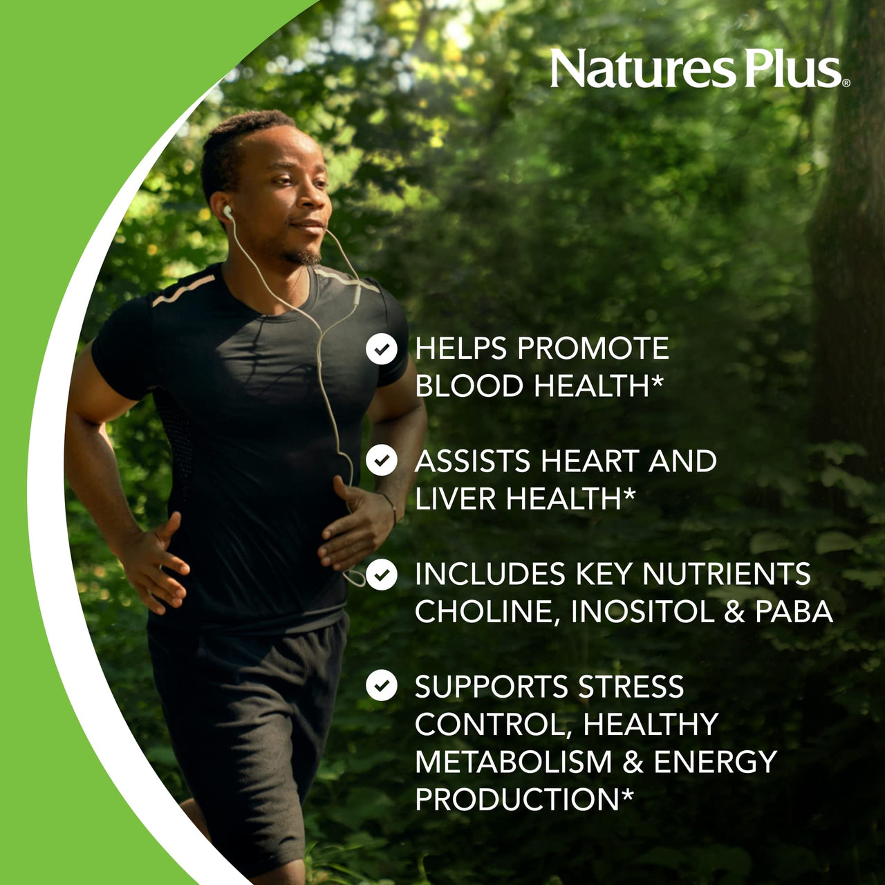 NaturesPlus Mega B-100 Complex - 90 Sustained Release Vegetarian Tablets - Energy & Brain Booster - Gluten Free - 90 Servings