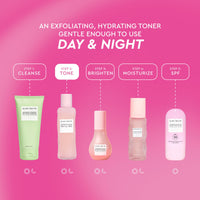 Thumbnail for Glow Recipe PHA + BHA Face Toner, Korean Exfoliating Toner for Pores, Gentle Chemical Exfoliant + Hydrating Toner, Watermelon, Cactus Water + Glycerin (150ml)