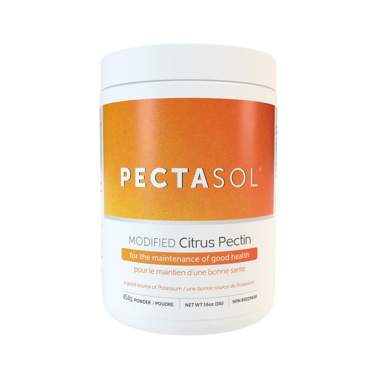 PectaSol Modified Citrus Pectin – 454g Powder – Total-Body Health Supplement to Support the Heart, Immune System, Inflammation Response & Healthy Aging + Maintain Healthy Galectin-3 Levels