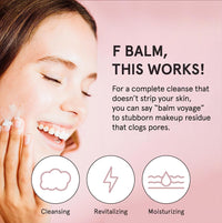 Thumbnail for grace & stella Makeup Remover Cleansing Balm - Hydrating Facial Cleanser with Vitamin E for Soft, Nourished Skin - Melt Stubborn Waterproof Make Up, Mascara, Eye Liner - Vegan Skincare (102g/ 4.3 oz)