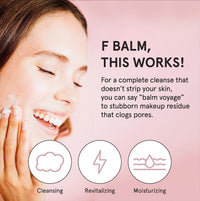Thumbnail for grace & stella Makeup Remover Cleansing Balm - Hydrating Facial Cleanser with Vitamin E for Soft, Nourished Skin - Melt Stubborn Waterproof Make Up, Mascara, Eye Liner - Vegan Skincare (102g/ 4.3 oz)