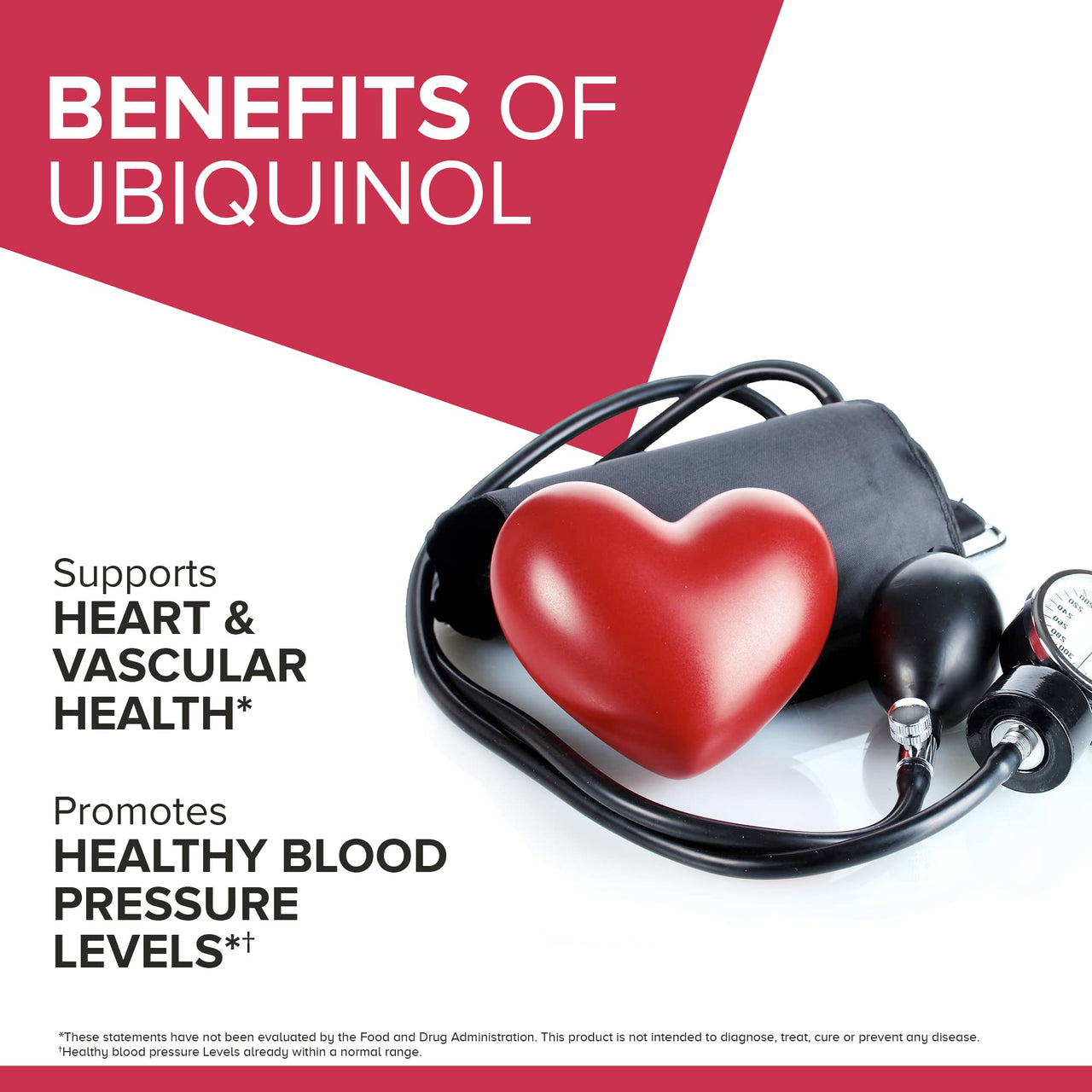 Qunol Mega Ubiquinol CoQ10 100mg, Superior Absorption, Patented Water and Fat Soluble Form of Coenzyme Q10, Natural Supplement Antioxidant for Heart Health, 100 Count, Pack of 2 (11211-SEG100)