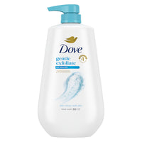 Thumbnail for Dove Body Wash with Pump Gentle Exfoliate with Sea Minerals For 24hr Lotion-Soft Skin Moisturizing Skin Cleanser with No Sulfates No Parabens 30.6 oz