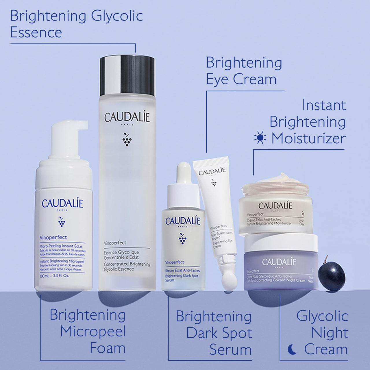 Caudalie Vinoperfect Dark Spot Brightening Glycolic Night Cream - 1.6 Fl. Oz