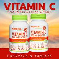 Thumbnail for NutriBiotic - Vitamin C 1000 Mg Tablets, 100 Count | Essential Immune, Antioxidant & Collagen Support Supplement | Pharmaceutical Grade L-Ascorbic Acid | Vegan, Non-GMO & Gluten Free