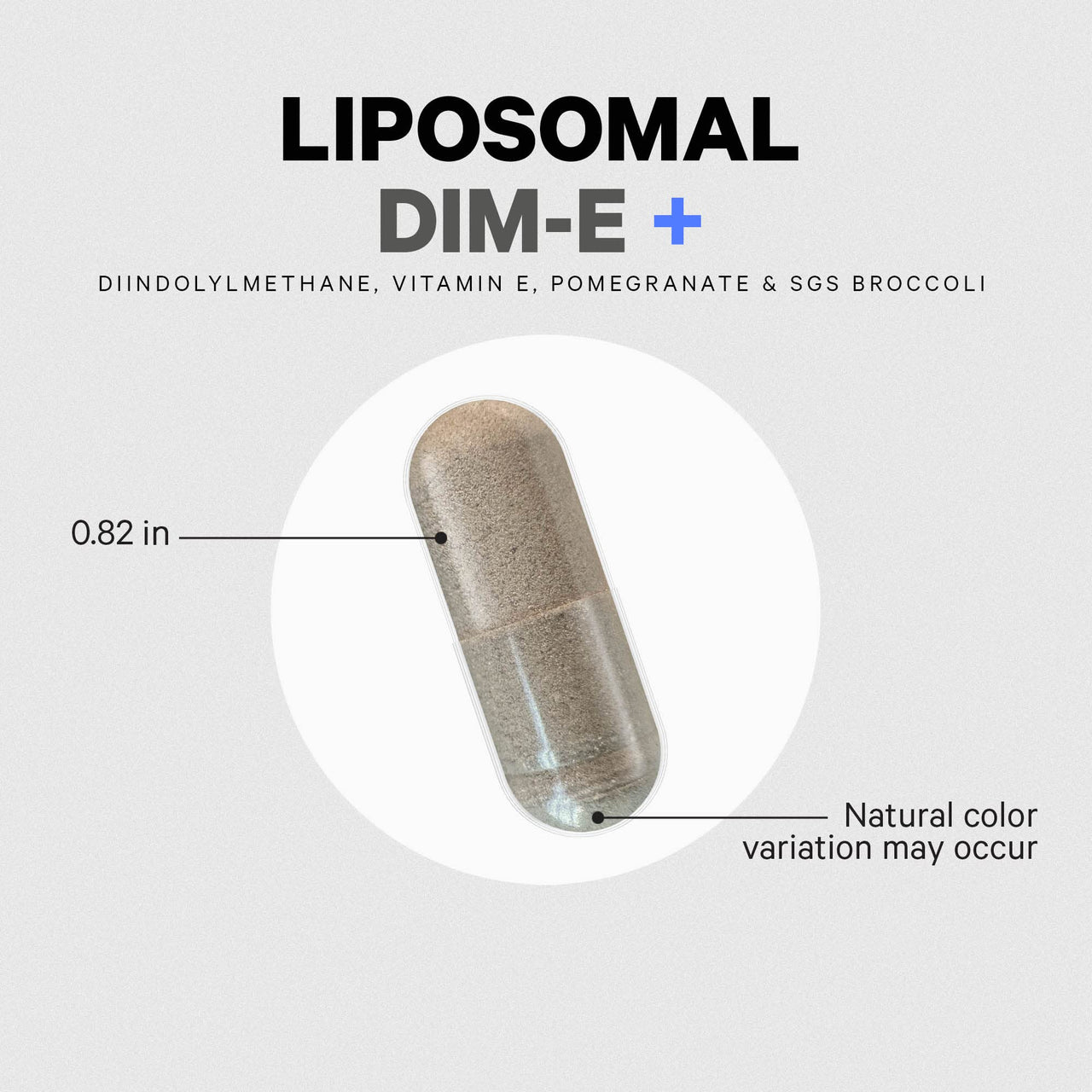 Codeage Liposomal DIM Supplement - 4 Months Supply of DIM Vitamins and SGS, Pomegranate, Broccoli, Vitamin E Isomers Tocopherols Alpha Beta Gamma Delta - Liposomal Formula - Gluten-Free - 120 Capsules