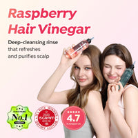 Thumbnail for A’PIEU Raspberry Hair Vinegar Rinse - Scalp Clean & Detox for Oily and Itchy Scalp, Buildup & Dandruff Scalp Treatment, pH-Balancing for Fresh and Shiny Hair. Korean Haircare. 6.76 fl oz