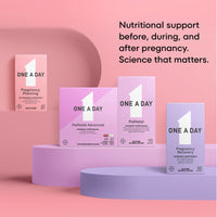 Thumbnail for One A Day Pregnancy Planning Prenatal Multivitamin for Women, Pre Pregnancy Vitamins for Women with Methylfolate, Folic Acid, Zinc, Vitamin B12 & Vitamin D to Support Reproductive Health, 60 Tablets