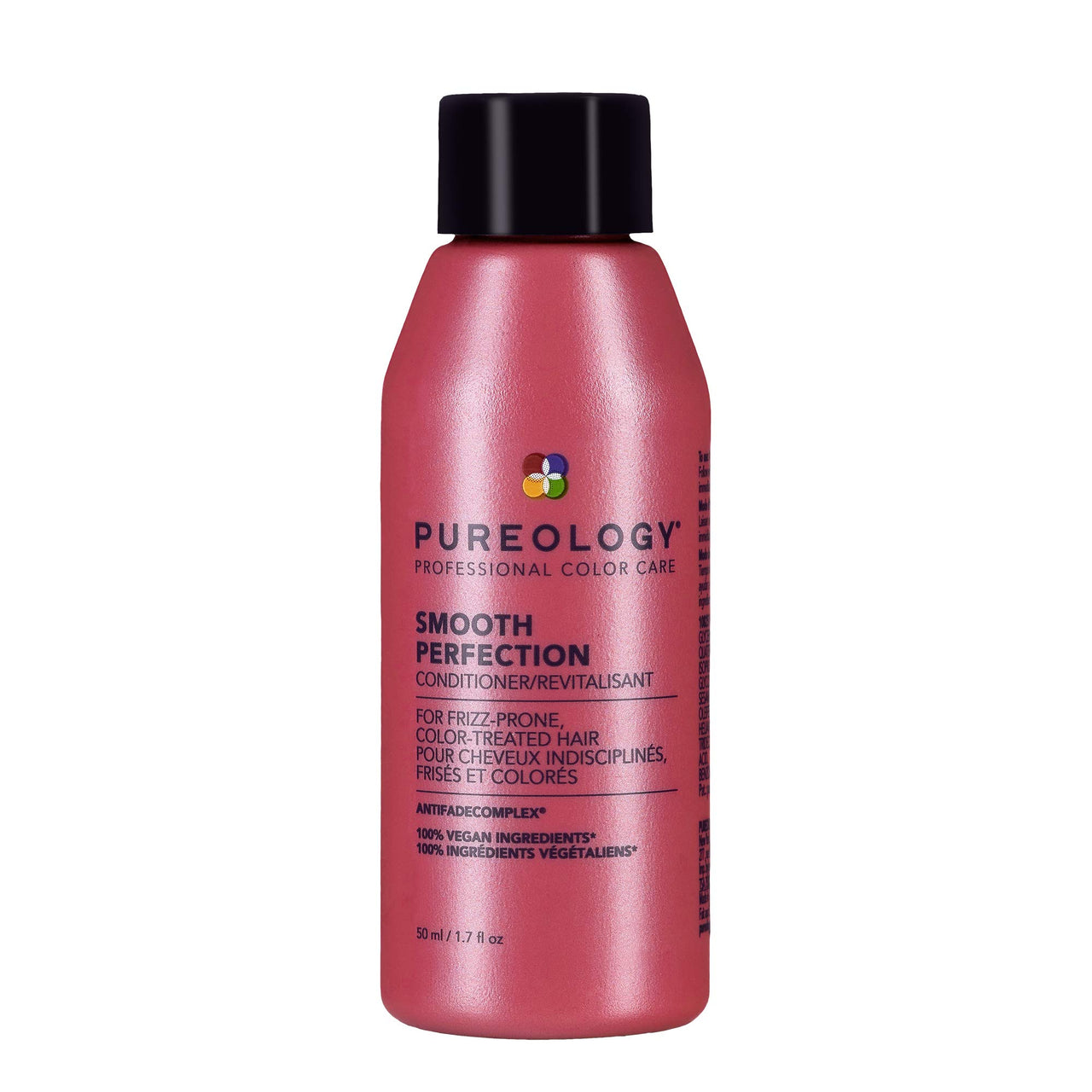 Pureology Smooth Perfection Conditioner - For Frizzy and Color Treated Hair, Detangles & Controls Frizz, Sulfate-Free & Vegan, 1.7 Fl Oz