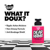 Thumbnail for The Doux DEAR MAMA Moisture Milk – Leave In Conditioner for Curly Hair with Aloe & Pineapple – Curl Refresher, Detangler & Deep Conditioner for Natural Hair Care