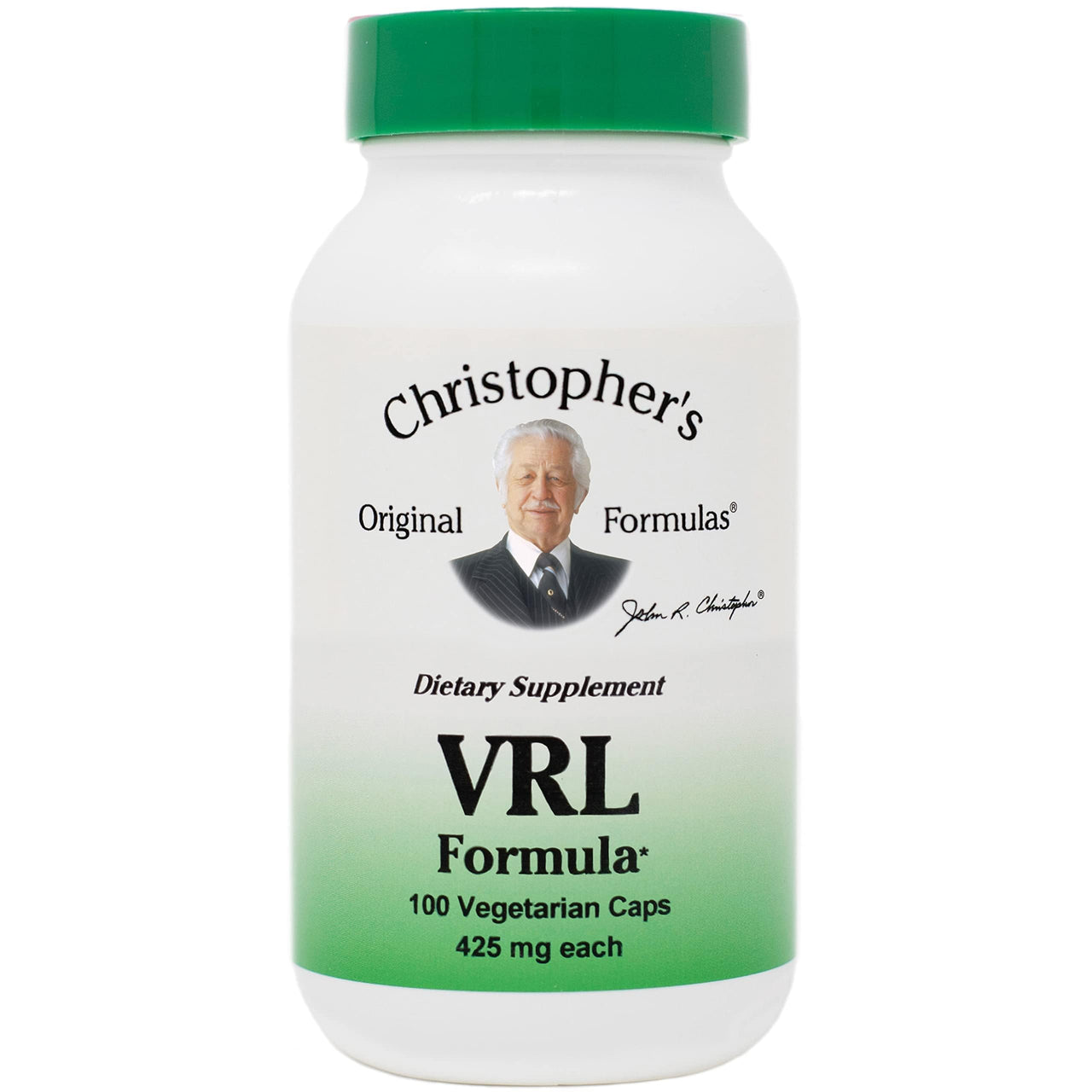 Christopher's Original Formulas VRL Formula, Natural Immune Support, 100 Vegetarian Capsules