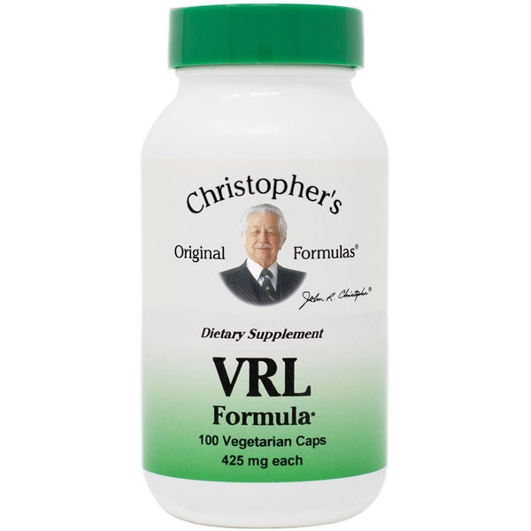 Christopher's Original Formulas VRL Formula, Natural Immune Support, 100 Vegetarian Capsules