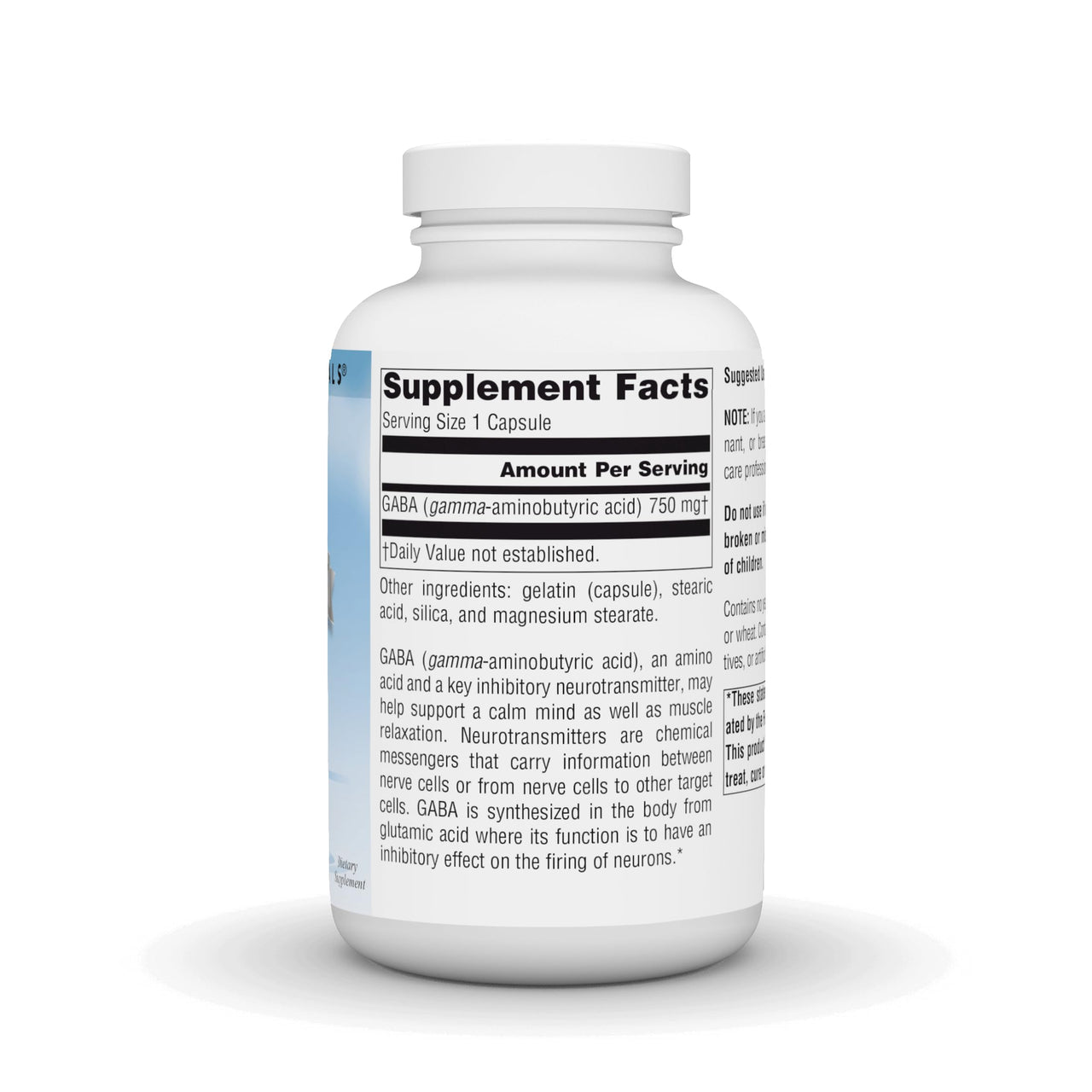 Source Naturals Serene Science GABA, for a Calm Mind, 750mg - 180 Capsules