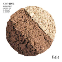 Thumbnail for Kaja Beauty Bento Collection - Bouncy Eyeshadow Trio | Neutral Earthy Tones, Travel Size, 14 Neutral Moment, 2019 Allure Best of Beauty Award, 0.03 Oz