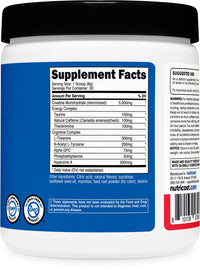 Thumbnail for Nutricost Creatine + Energy 30 Servings (Fruit Punch Flavored) - 5,000mg Creatine Monohydrate + 350mg Energy Complex Per Serving