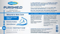 Thumbnail for Farnam Purishield Wound & Skin Fast Acting Spray, All-purpose cleaner with 24 hour protection promotes healing and skin repair for horses, dogs, cats and livestock, 16 Ounces