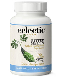 Thumbnail for Eclectic Institute Raw Freeze-Dried Non-GMO Bitter Melon | 90 CT