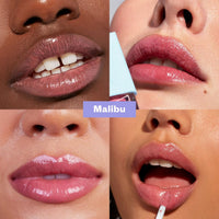 Thumbnail for Kosas Wet Lip Oil Gloss - Hydrating Lip Plumping Treatment with Hyaluronic Acid & Peptides, Non-Sticky Finish (Malibu)