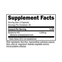 Thumbnail for Nutricost Berberine HCl 1200mg , 60 Vegetarian Capsules - Gluten Free & Non-GMO