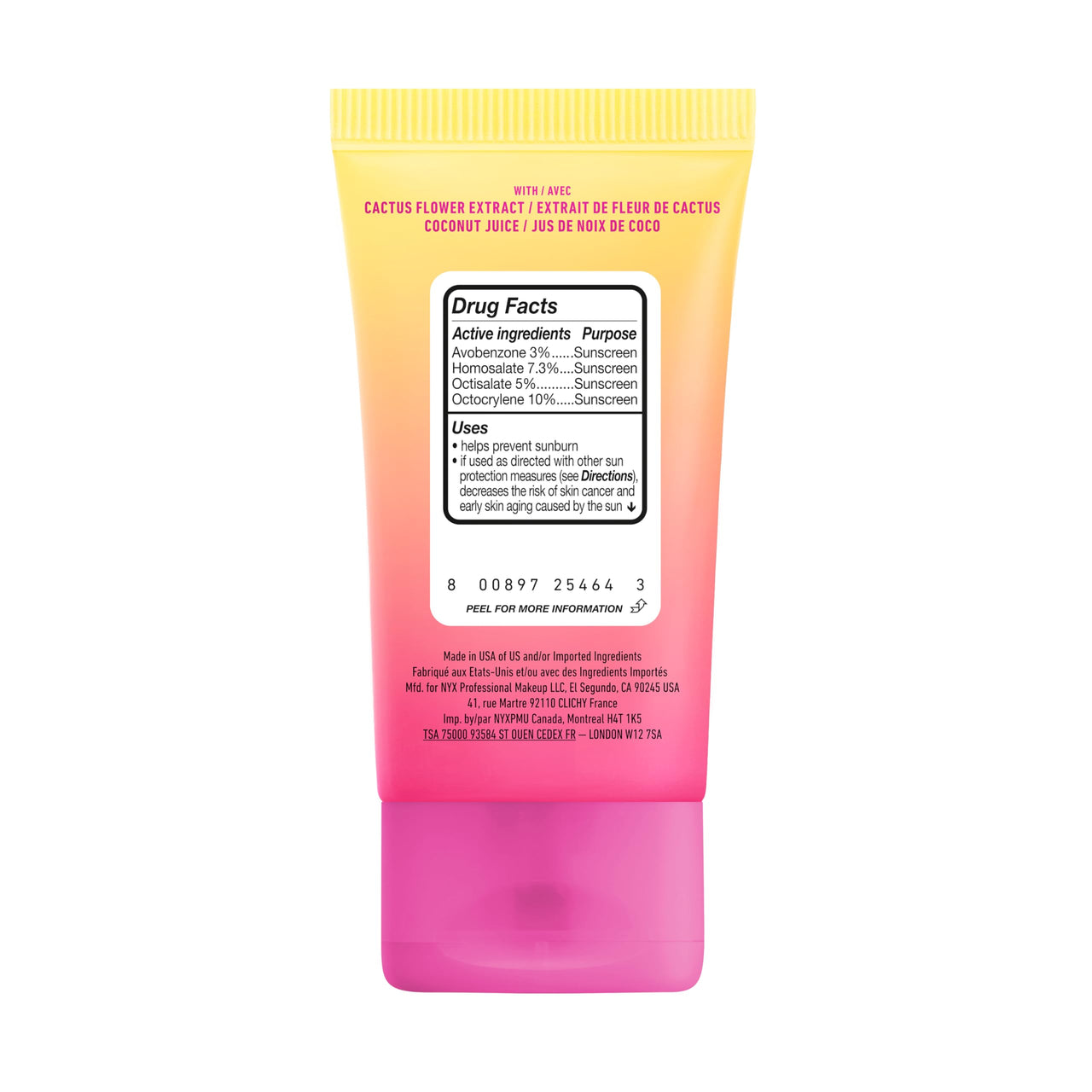 NYX PROFESSIONAL MAKEUP Blurscreen SPF 30 Primer, 3-in-1 Blurring Makeup Primer with Sunscreen, Vegan Formula with No White Cast or Greasy Feeling