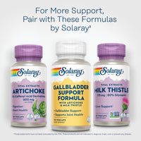 Thumbnail for SOLARAY Gallbladder Support Formula | Healthy Gallbladder & Liver Support | 30 Servings | 90 VegCaps