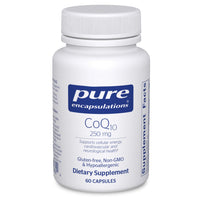 Thumbnail for Pure Encapsulations CoQ10-250 mg CoQ10 - Brain Support Supplement* - Mitochondrial & Cellular Energy Support* - Non-GMO & Vegetarian - 60 Capsules