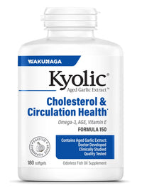 Thumbnail for Kyolic Aged Garlic Extract Formula 150, Cholesterol & Circulation Health*, 180 softgels