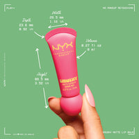 Thumbnail for NYX PROFESSIONAL MAKEUP Smushy Matte Lip Balm, Tinted Lip Moisturizer with Soft, Matte Finish - Silly Sippin' (Deep Purple)
