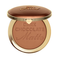 Thumbnail for Too Faced Chocolate Soleil Matte Bronzer | Long Lasting + Cruelty Free with a Matte Finish, 0.28 Ounce, Dark Chocolate