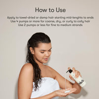 Thumbnail for Odele Vegan Leave-In Conditioner, for Deep Moisture, Detangling, Frizz Control, Weightless Shine, and All Hair Types + Textures, 8 fl oz
