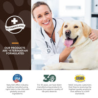 Thumbnail for NaturVet Bulldog Breed Supplement- for Joint Support, Digestion, Skin, Coat Care- Dog Multivitamins with Minerals, Omega-3, PlaqueOff- Wheat-Free Vitamins for Dogs- Bully Breeds- 50 Soft Chews