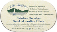 Thumbnail for Bar Harbor - Smoked Sardine Fillets - Case of 12 - 6.7 oz.