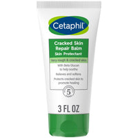 Thumbnail for Cetaphil Cracked Skin Repair Balm, 3 oz, For Very Rough & Cracked, Sensitive Skin, Protects, Soothes & Restores Deeper Cracks, Hypoallergenic, Fragrance Free, (Packaging May Vary)