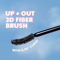 Thumbnail for CoverGirl Eye Enhancer, Intense Black, 3D Mascara, Curved Fiber Brush, Plant-Based Lifting Wax, For All Lash Types, 24-Hour Wear, Transfer-Proof, Flake-Free, 0.30oz