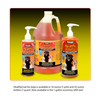 Thumbnail for HealthyCoat Dog Food Supplement: Quart. Excessive Shedding, Itching, Hot Spots, Allergies, Immune System