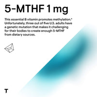 Thumbnail for THORNE - 5-MTHF & Vitamin B12 Bundle - Cardiovascular & Nerve Support - 60 Servings