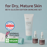 Thumbnail for iUNIK Beta-Glucan Edition Skincare Set (Cream 2.02 fl.oz. & Mini Serum 0.51 fl.oz.) - Featuring the Powerful Beta-Glucan to Moisturize, Revitalize, and Reinforce the Skin with EWG-Green Ingredients