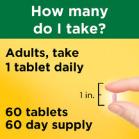 Thumbnail for Nature Made Extra Strength Vitamin B12 2500 mcg, B12 Vitamins, Dietary Supplement for Energy Metabolism Support, 60 Tablets, 60 Day Supply